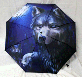 Wolf Umbrella